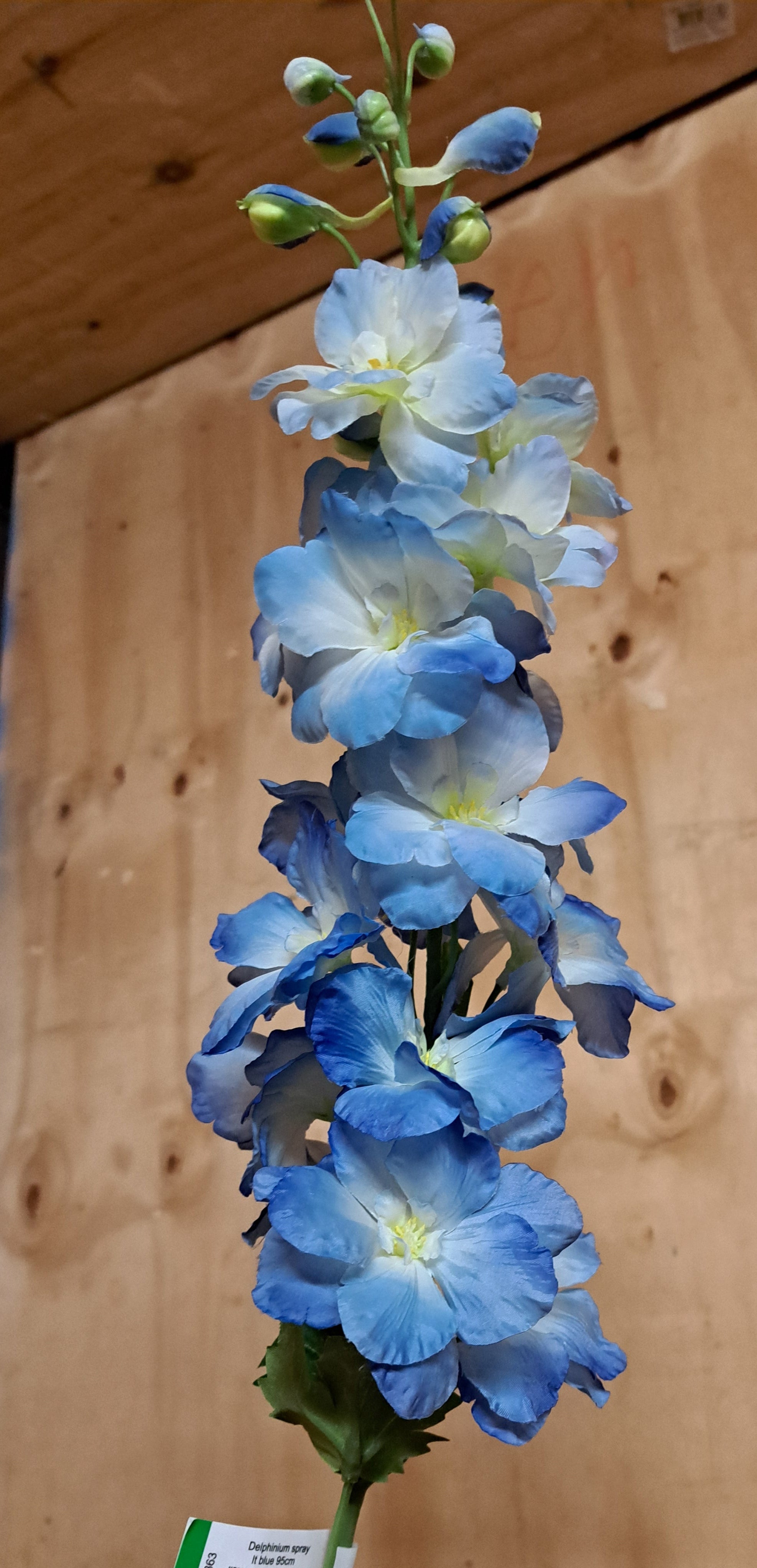 Lichtblauwe Zijde Delphinium